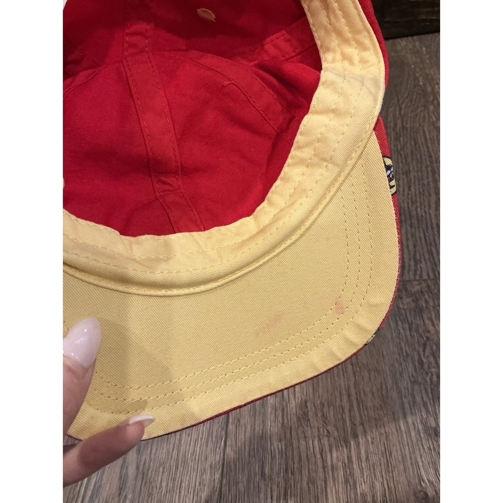 Buc-ees Youth Kids Hat‎ UPF 50+ Red Boys Girls Baseball Cap - Picture 3 of 4
